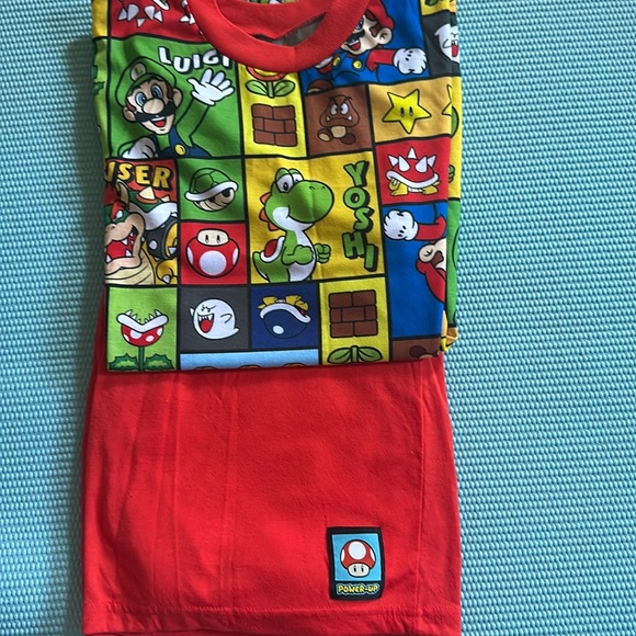 Other - Super Mario Boy’s 2 piece Pajama Set